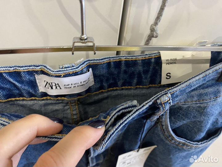 Юбка Zara джинсовая