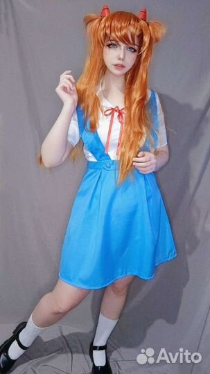 Костюм и заколки(Аски) Евангелион