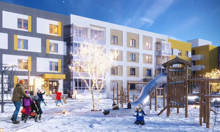 2-к. квартира, 48,1 м², 3/4 эт.