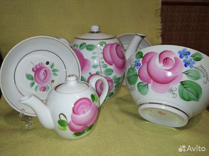 Посуда в стиле Агашки СССР