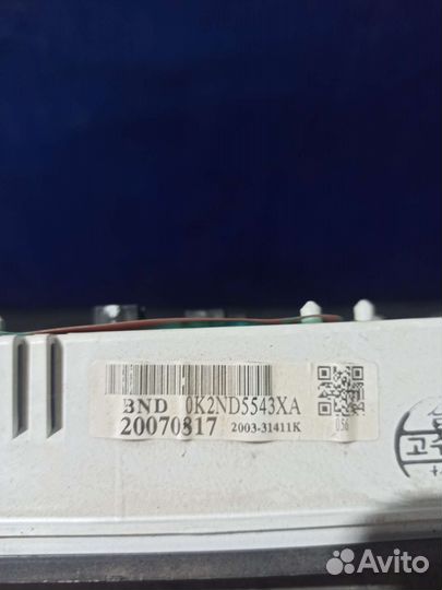 Приборная панель МКПП Kia Spectra