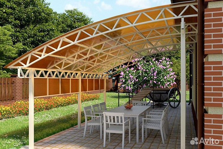 Навес для автомобиля