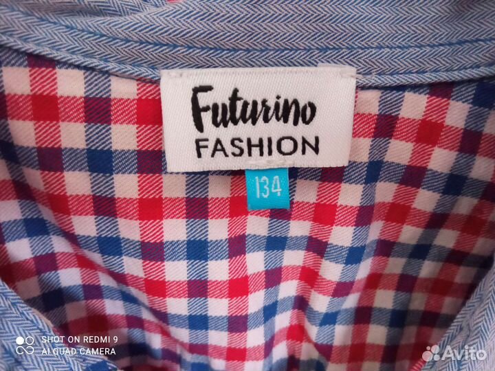 Рубашка для мальчика 134