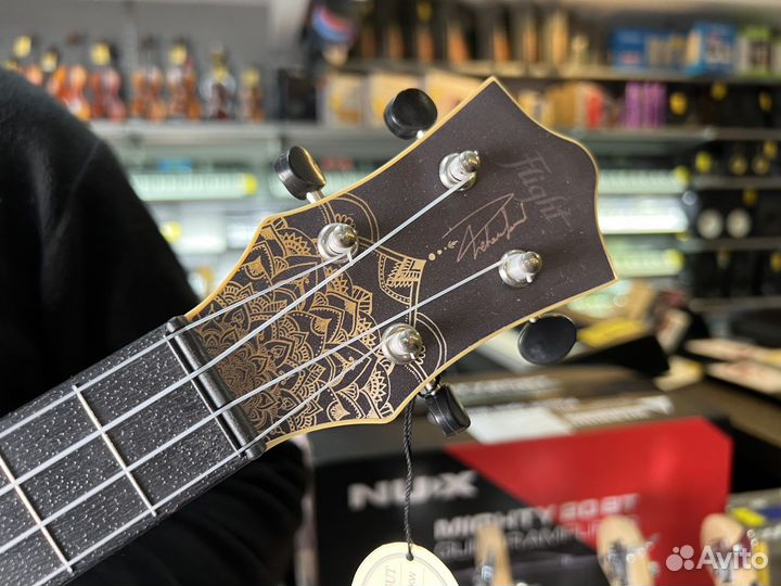 Укулеле концерт flight TUC-40 GD mandala