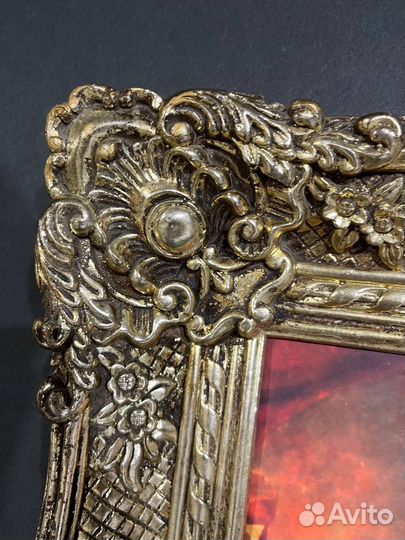 Картина большая рамка старинная багет