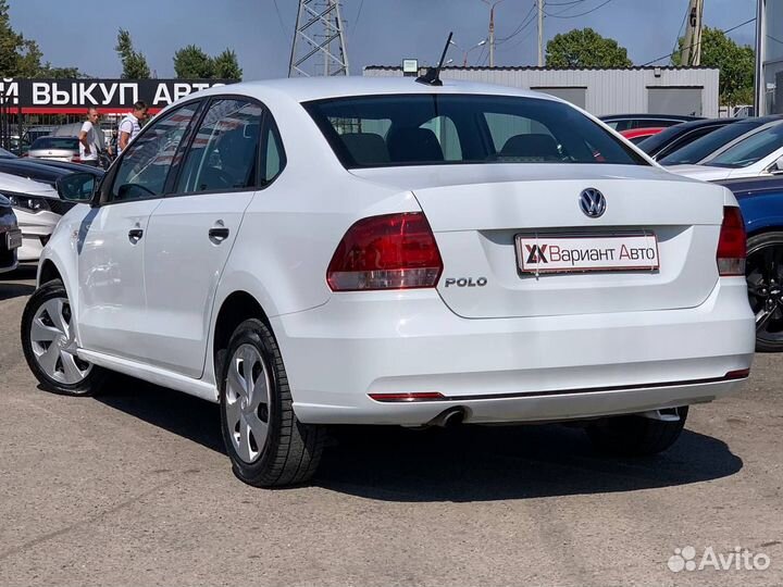 Volkswagen Polo 1.6 AT, 2020, 167 000 км