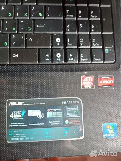 Ноутбук asus