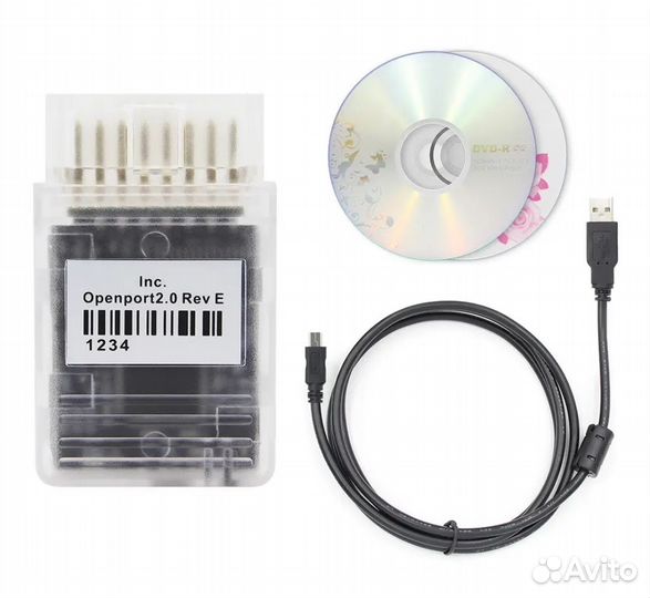 Сканер Openport 2.0 J2534 Xentry Techstream JLR