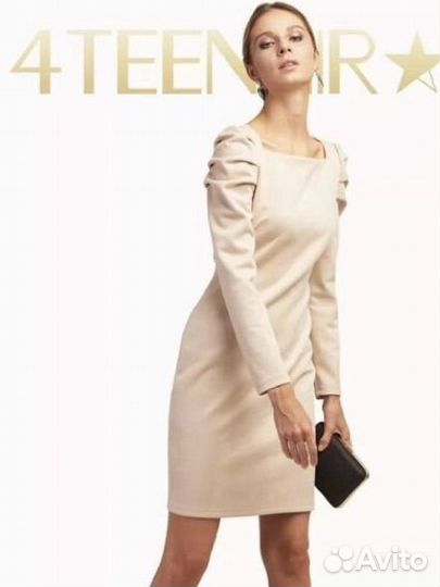 Платье40-42 замша стрейч