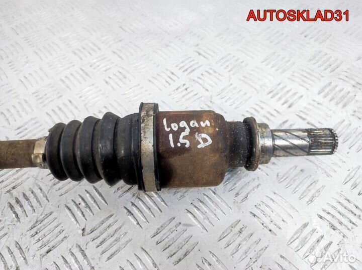 Полуось передняя левая Renault Logan 1.5 дизель