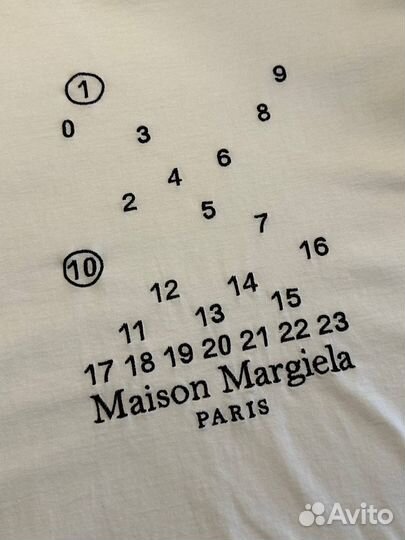 Футболка Maison Margiela Number Logo (XL)