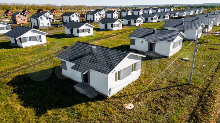 Коттедж 75 м² на участке 6 сот.