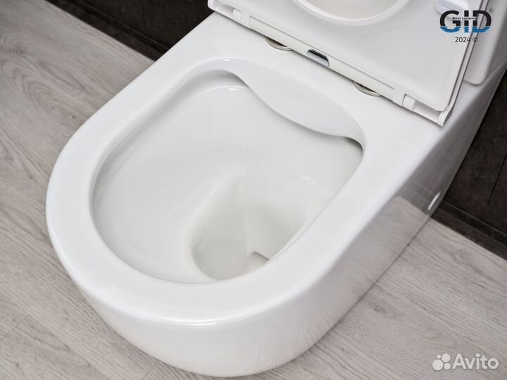 Напольный унитаз белый Gid Tn2188 (+geberit)