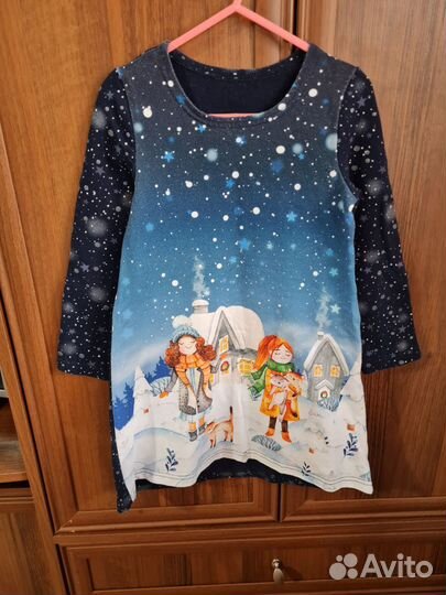 Платье для девочки 110