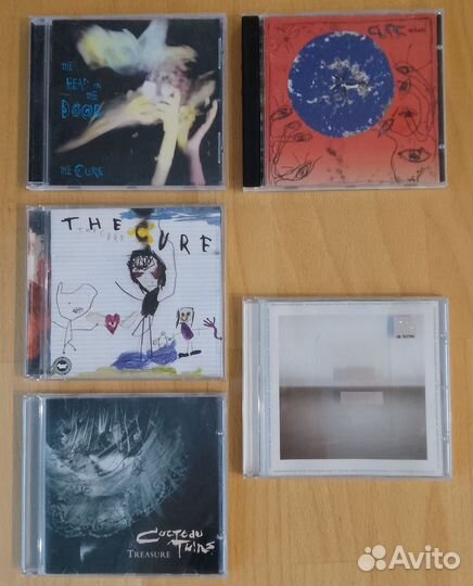 CD: oasis; THE cure; nick cave;