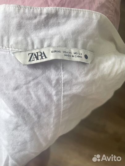 Платье zara шитье