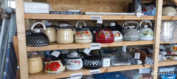 Чайник эмалированный