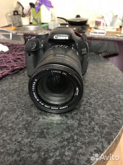 Зеркальный фотоаппарат canon 600d