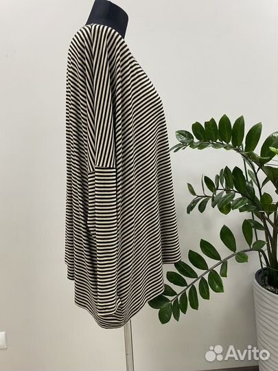 Блуза в полоску оверсайз Италия