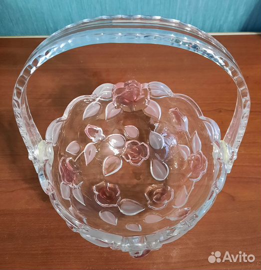 Ваза для фруктов,конфет. Walther-Glas Германия