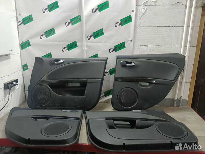 Комплект дверных карт для Seat Leon 2 2005-2013