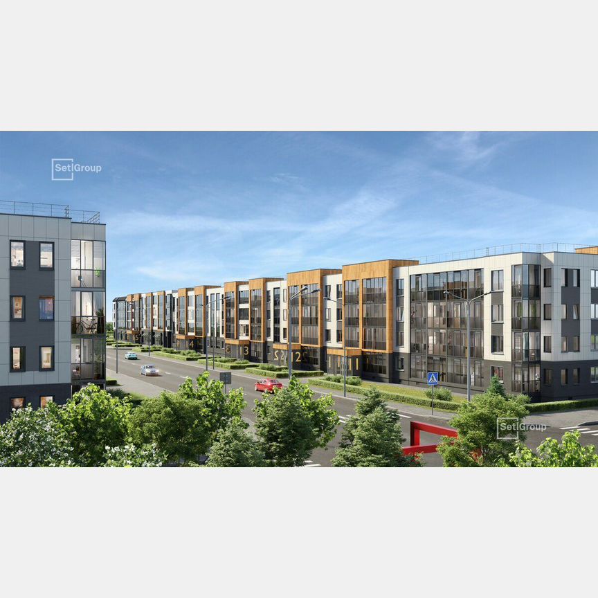 1-к. квартира, 30 м², 3/4 эт.