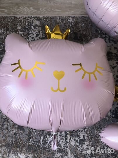 Шары и гирлянда с днём рождения