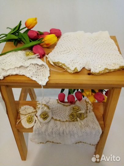 Костюм с платьем для девочки