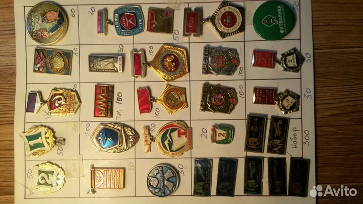 Значки СССР разные
