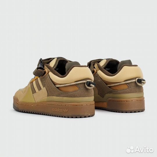 Кроссовки Adidas Forum Low x Bad Bunny Brown