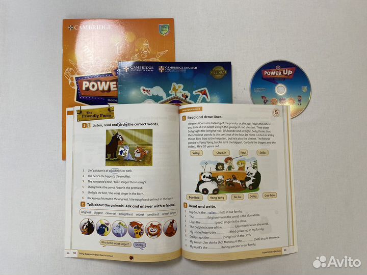 Power Up 2/комплект (AB,HB,PB,CD) новый