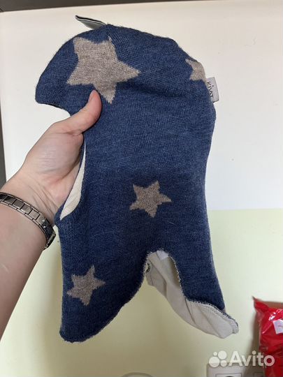 Шапка для мальчика зимняя набор