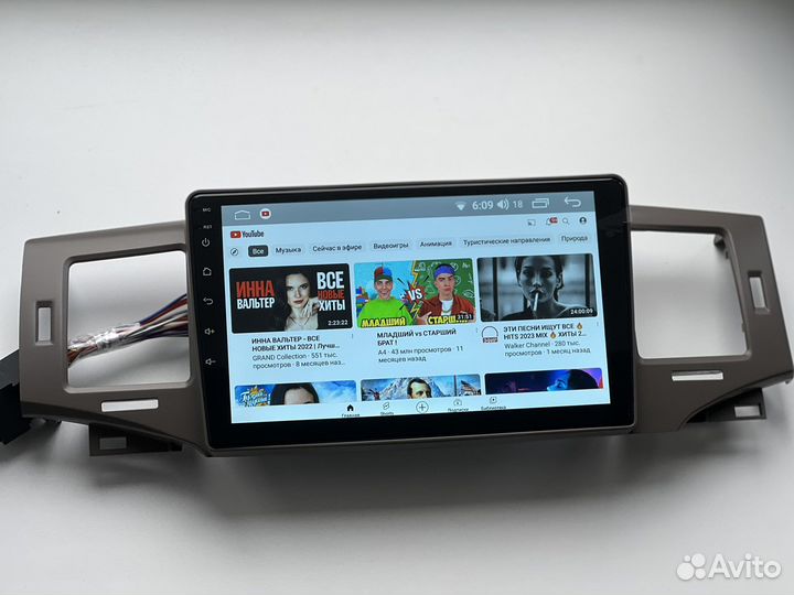 Магнитола toyota corolla 2004-2007 (правый руль)