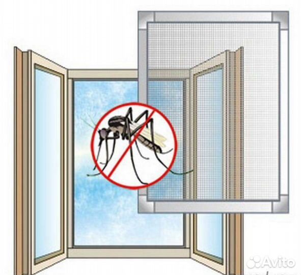 Москитная сетка на заказ