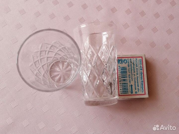 Стопки хрустальные СССР