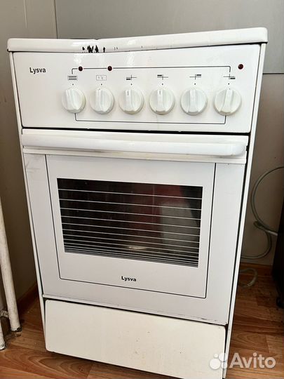 Электро плита с духовкой бу