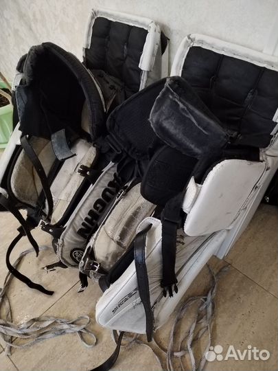 Щитки хоккейного вратаря