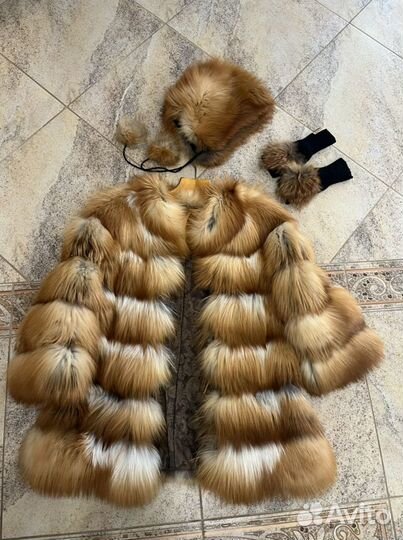 Шуба лисья