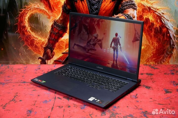 Ноутбук игровой Lenovo Legion / RTX 3060 / Ryzen 7