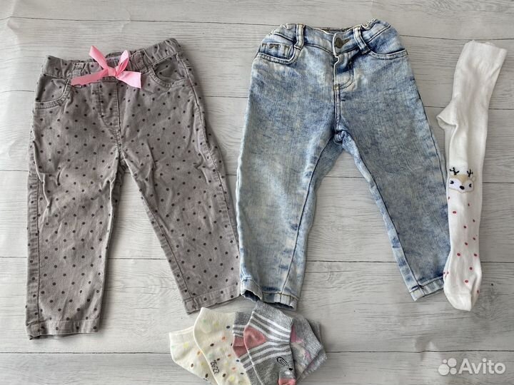 Пакет вещей на девочку 80 98