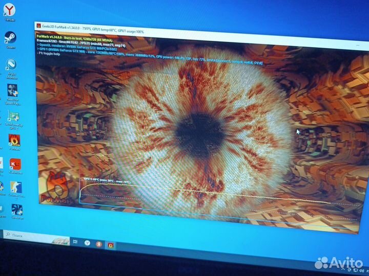 Видеокарта gtx960 2gb asus strix