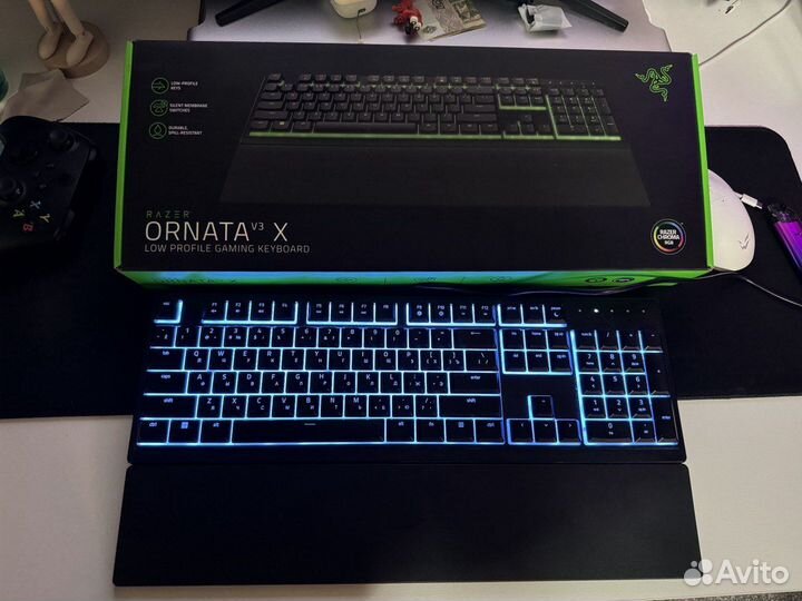 Клавиатура Razer + наушники Razer