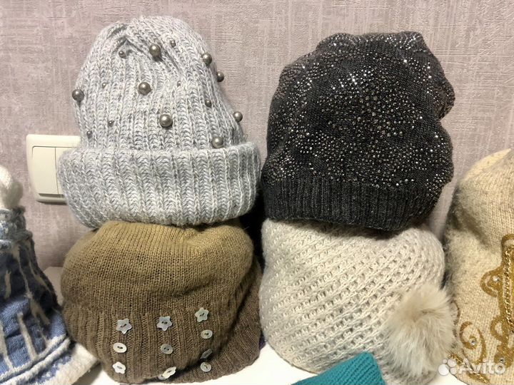 Шапки шарфы перчатки