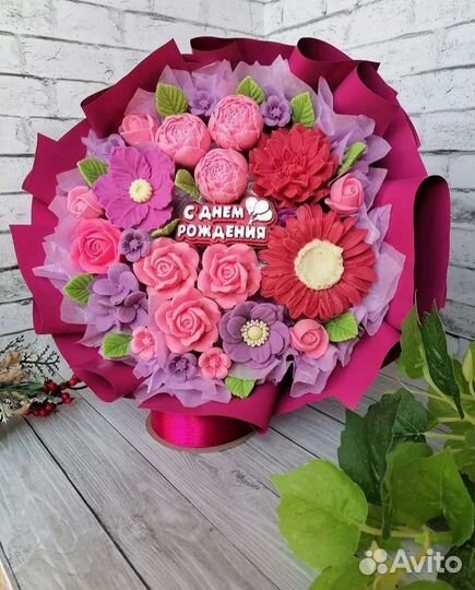 Съедобные сладкие Подарки, букеты из шоколада