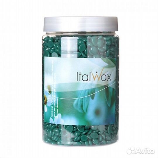 Воск горячий (пленочный) White line Natura гранулы