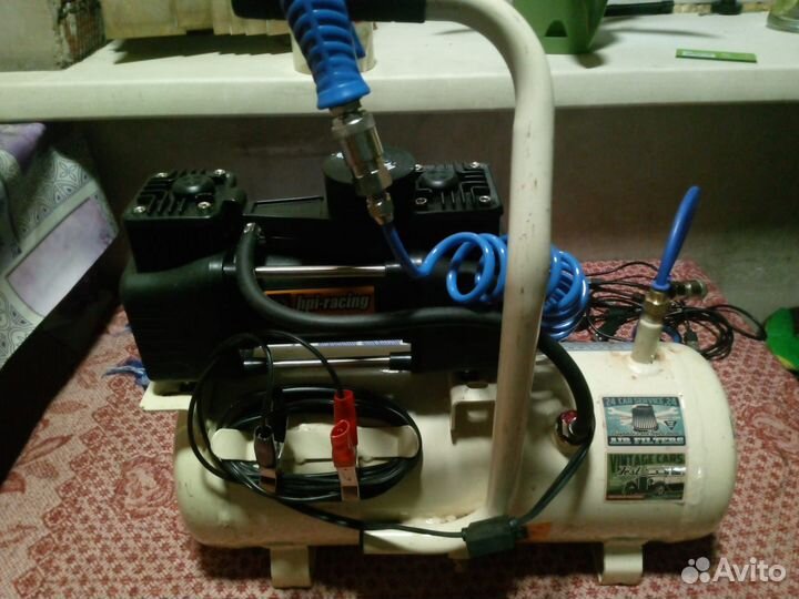 Компрессор с ресивером 12 в