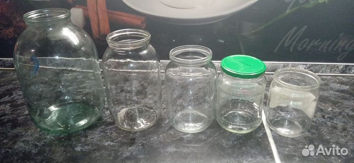 Ланч-бокс, банки стекло