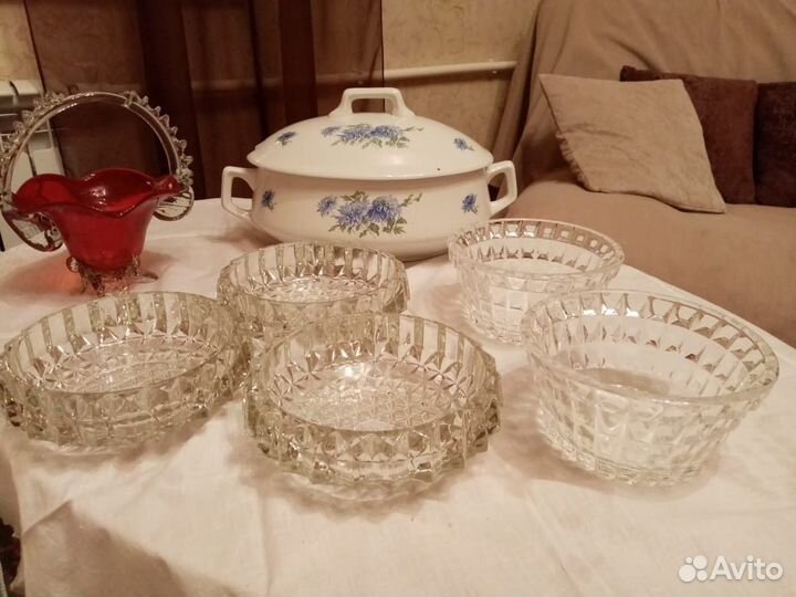 Посуда СССР стекло керамика