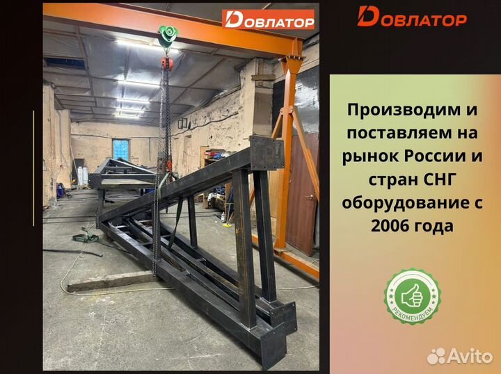 Кран козловой мпу г/п 2т