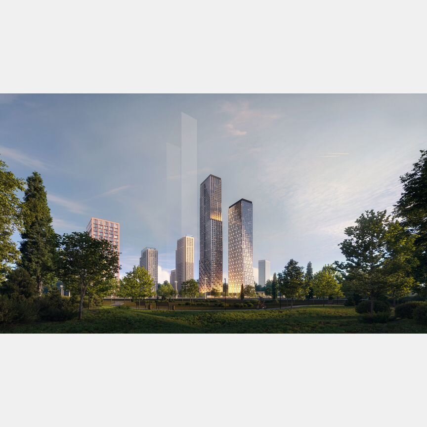 1-к. квартира, 38,3 м², 38/48 эт.